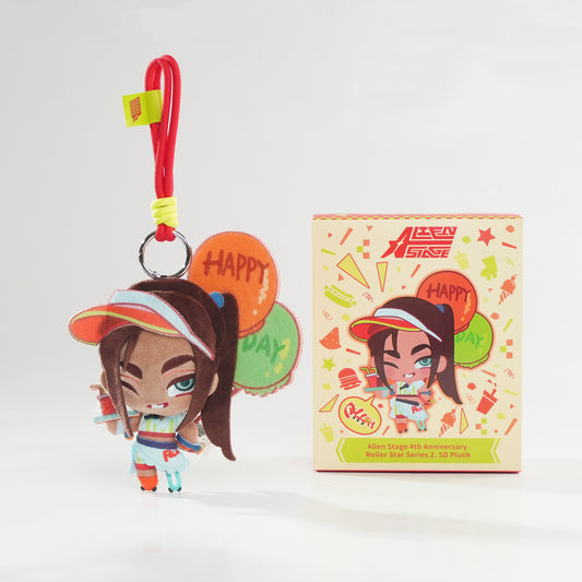 ALIEN STAGE 4th Anniversary Roller Star 2.5D Plush Pendant Blind Box product image 1