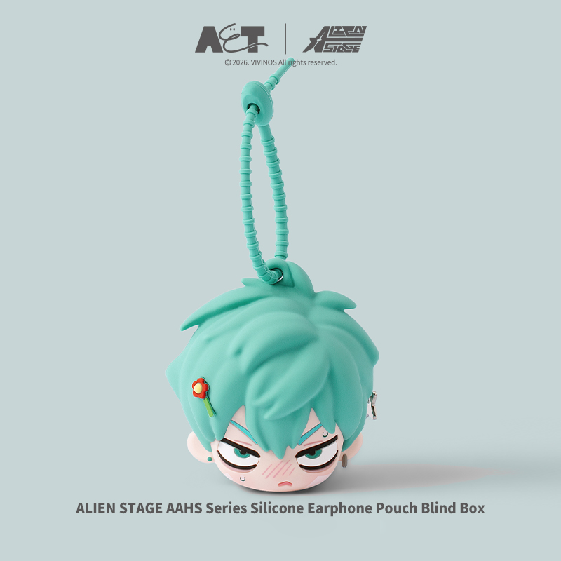 ALIEN STAGE Anakt Arts High School Silicone Earphone Pouch Blind Box product image 1