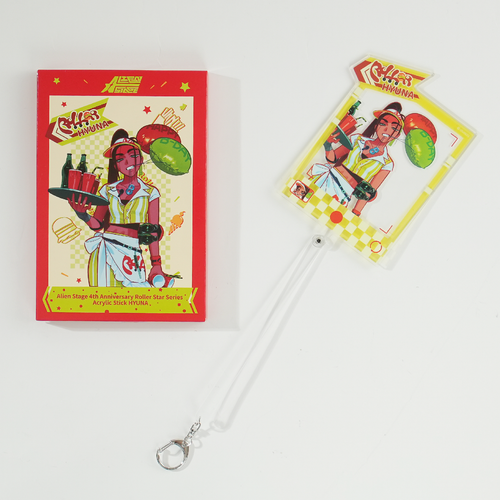 ALIEN STAGE 4th Anniversary Roller Star Hyuna Acrylic Photo Stick product image 1