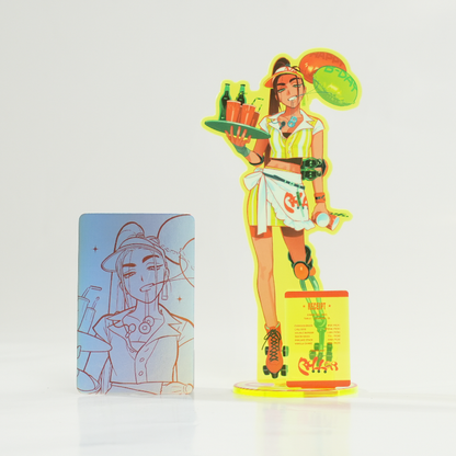 ALIEN STAGE Roller Star Hyuna LD acrylic stand