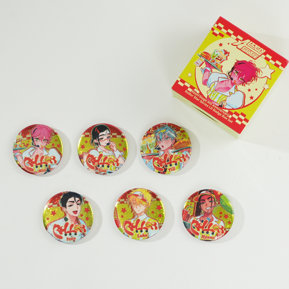ALIEN STAGE 4th Anniversary Roller Star LD Can Badge Blind Box product image 1