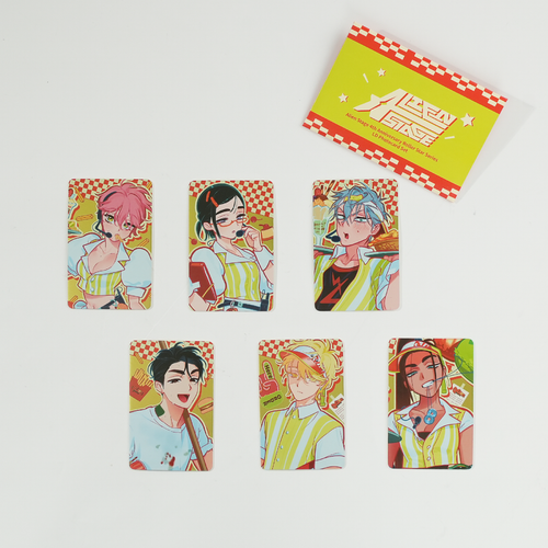 ALIEN STAGE 4th Anniversary Roller Star LD Photocard Set product image 1