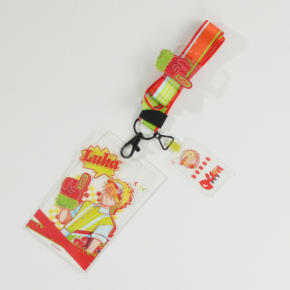 ALIEN STAGE 4th Anniversary Roller Star Luka Acrylic ID Badge Lanyard product image 2