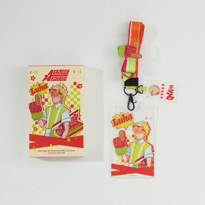 ALIEN STAGE 4th Anniversary Roller Star Luka Acrylic ID Badge Lanyard product image 3