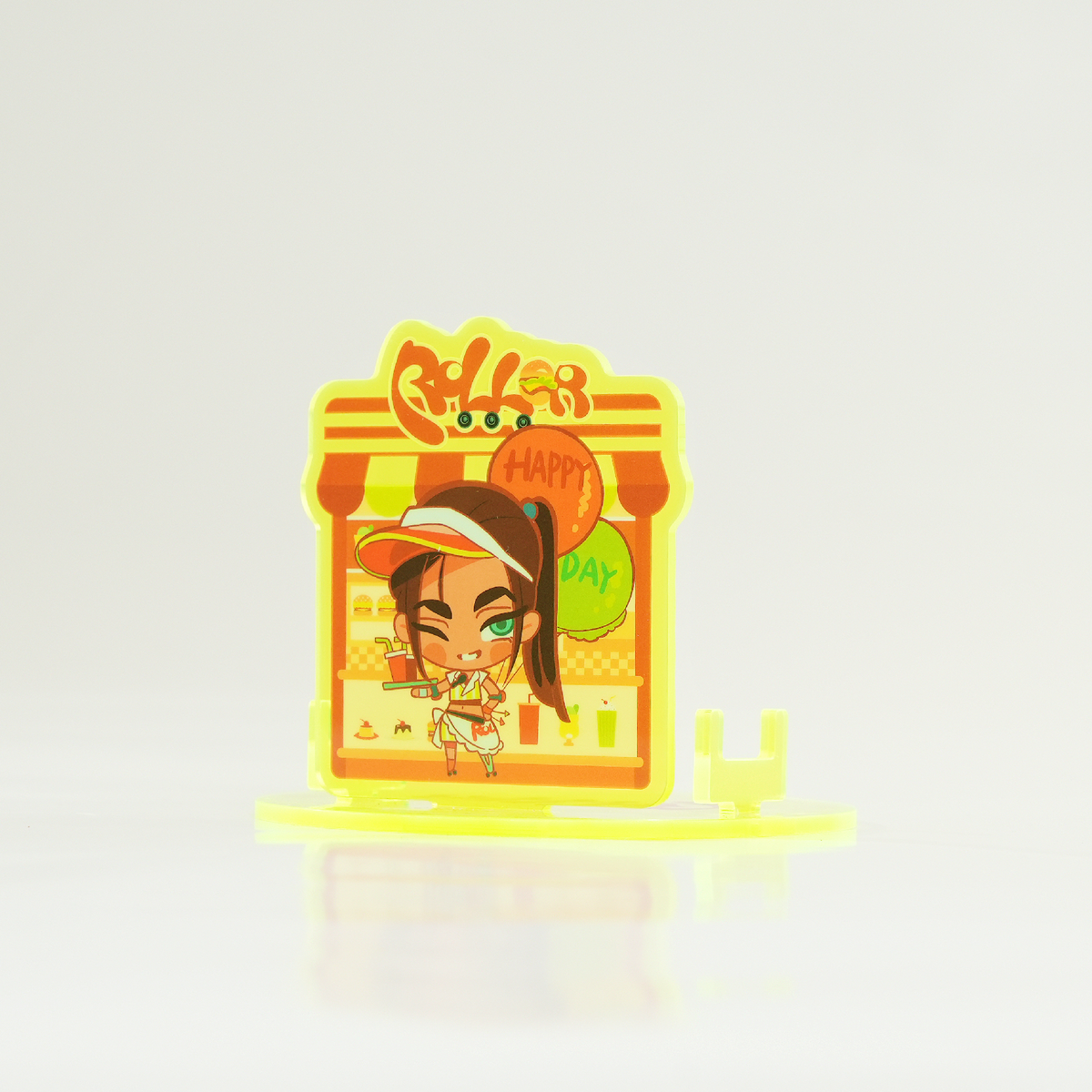 ALIEN STAGE 4th Anniversary Roller Star SD Cup Noodle Acrylic Stand Blind Box product image 3