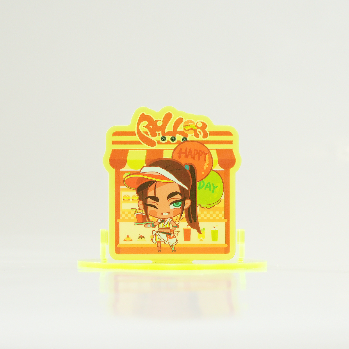 ALIEN STAGE 4th Anniversary Roller Star SD Cup Noodle Acrylic Stand Blind Box product image 4