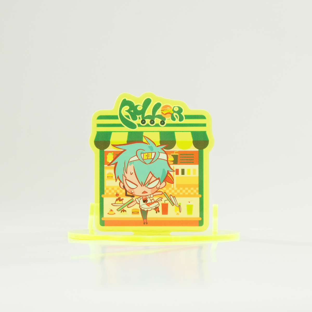 ALIEN STAGE 4th Anniversary Roller Star SD Cup Noodle Acrylic Stand Blind Box product image 10