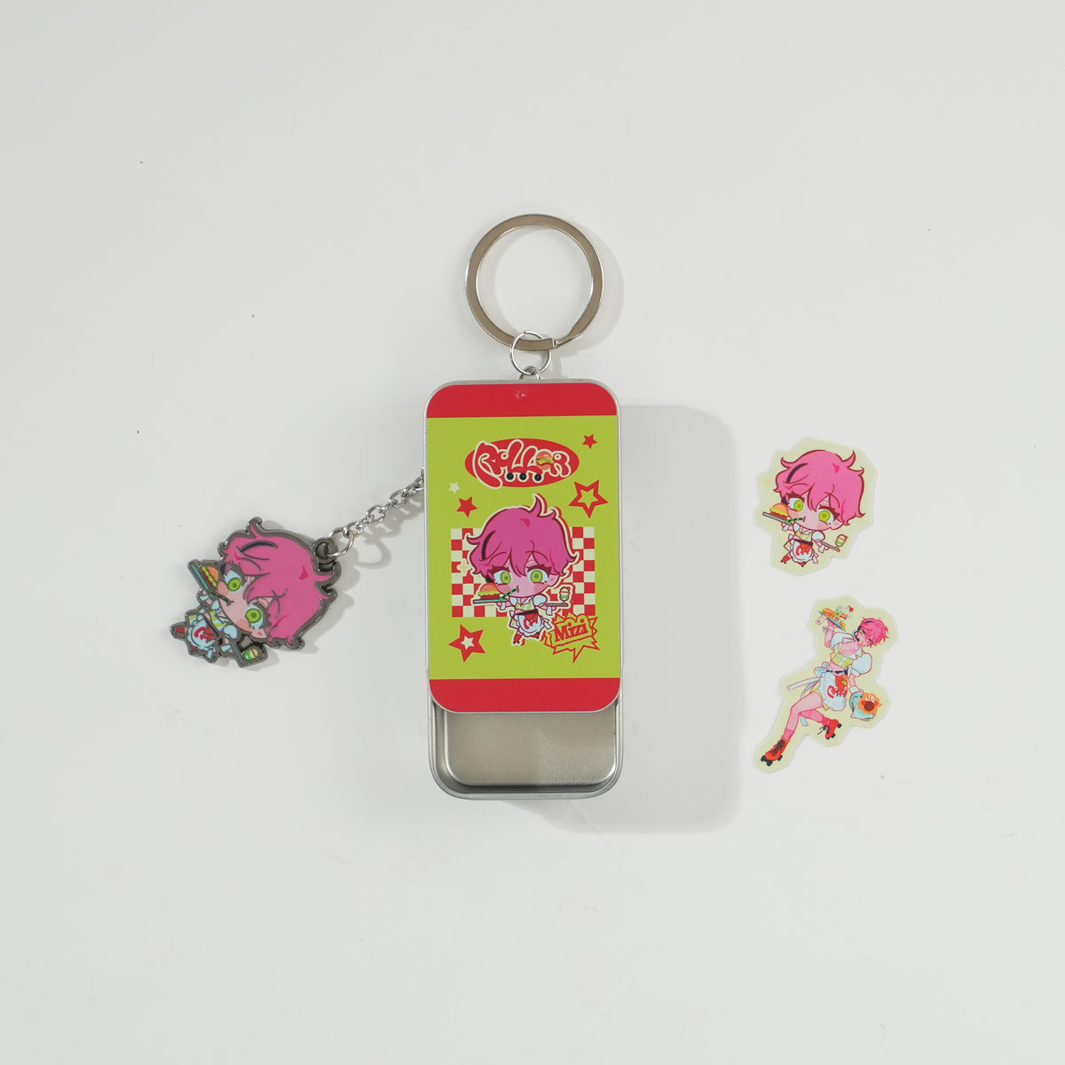 ALIEN STAGE 4th Anniversary Roller Star Tin Box Keychain Blind Box product image 3