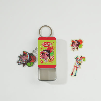 ALIEN STAGE 4th Anniversary Roller Star Tin Box Keychain Blind Box product image 4