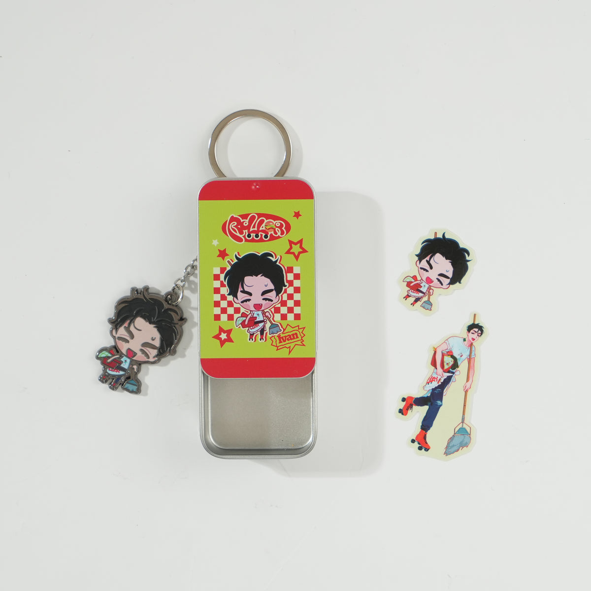 ALIEN STAGE 4th Anniversary Roller Star Tin Box Keychain Blind Box product image 5