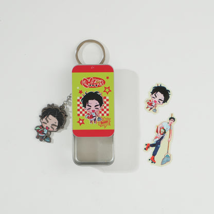 ALIEN STAGE 4th Anniversary Roller Star Tin Box Keychain Blind Box product image 5