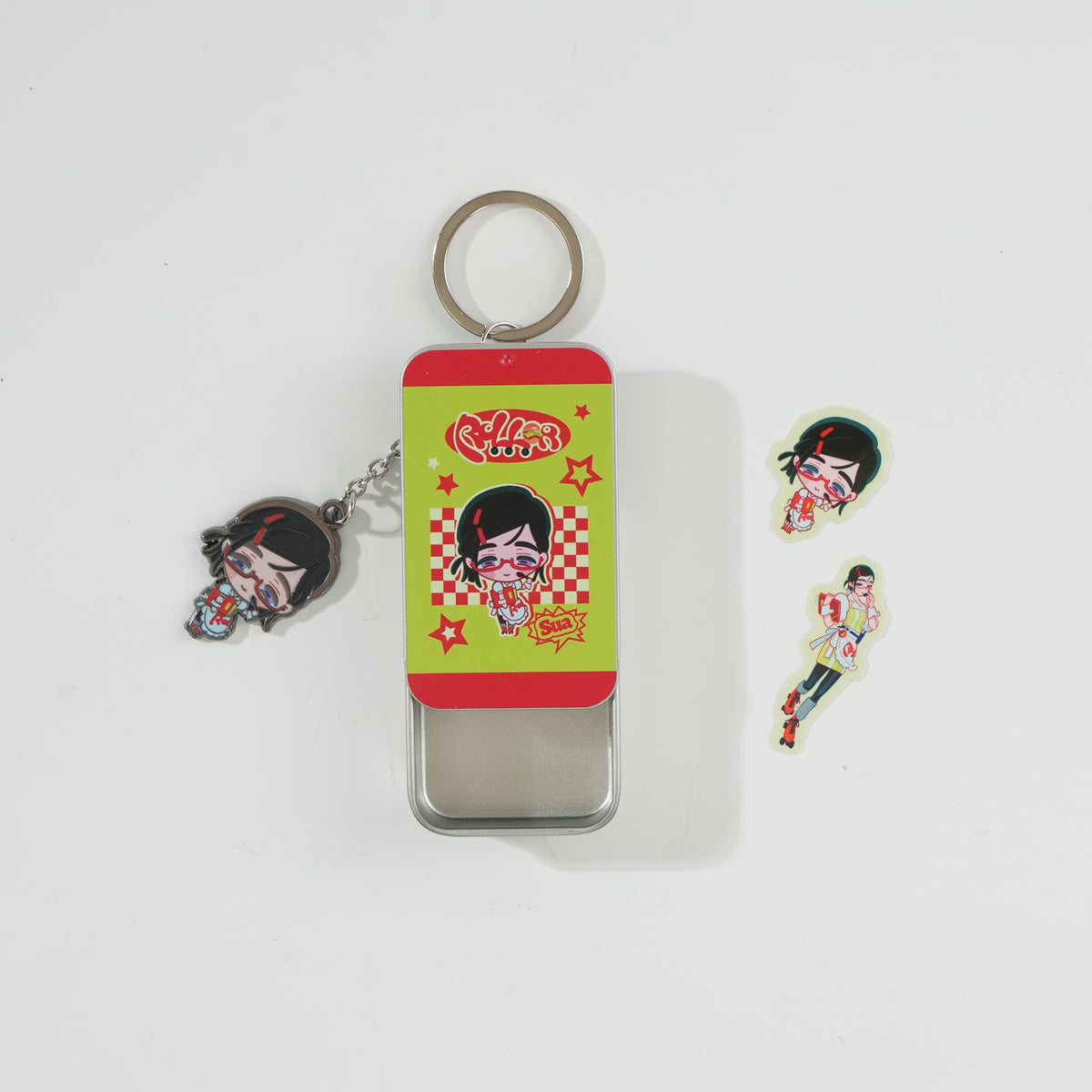 ALIEN STAGE 4th Anniversary Roller Star Tin Box Keychain Blind Box product image 6